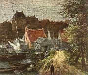 RUISDAEL, Jacob Isaackszon van View of Amsterdam (detail) h oil painting picture wholesale